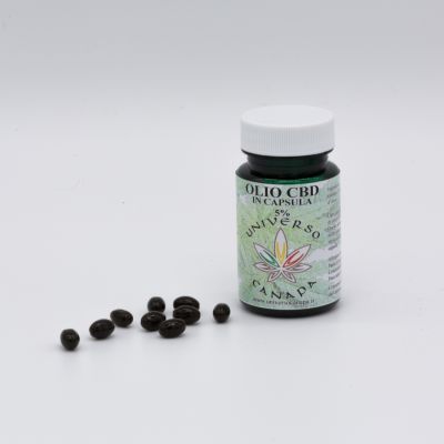 Capsule CBD softgel 5% "Full Spectrum"