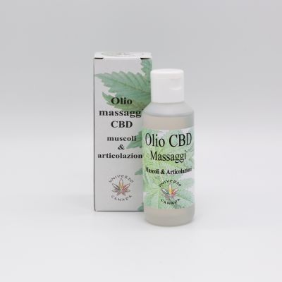 Olio Massaggi CBD Muscoli e Articolazioni - 100ml