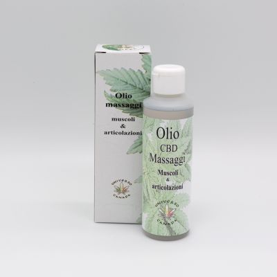 Olio Massaggi CBD Muscoli e Articolazioni - 250ml